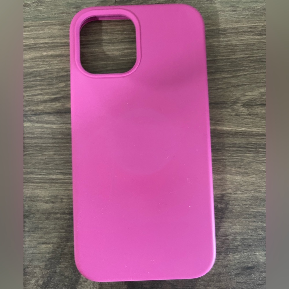 Velvet Caviar Pink Silicone Case for iPhone 12 Pro Max